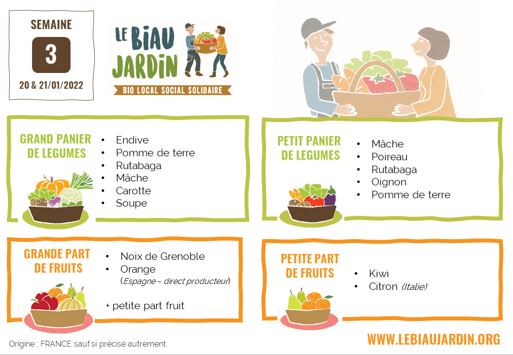 panier légumes semaine 3 Biau Jardin
